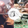 Fickjuvelerarlupp 30X 21mm Vikbart förstoringsglas Lämpligt för hobbyer Diamanter Juvelerare Mynt Frimärkssamling