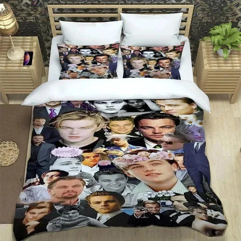 Movie Titanic Leonardo DiCaprio Bedding Set Duvet Cover Bed Set Quilt Cover Pillowcase Comforter king Queen Size Boys Adult