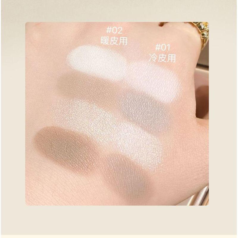 Biya - Natural Shaping 3D Highlight & Contouring Palette - 2 Types
