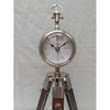 Antique Nautical Clock W/Tripod Stand Table Clock Vintage Style Christmas Gift