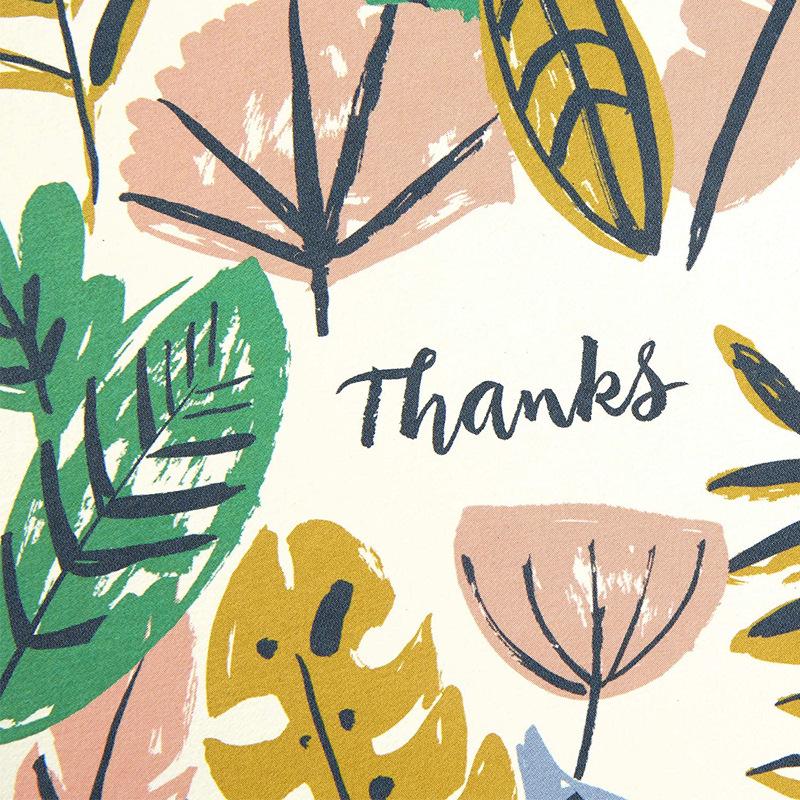 Hand-Painted Floral Thank You Cards - Blank Gift, Postcard, or Decoration