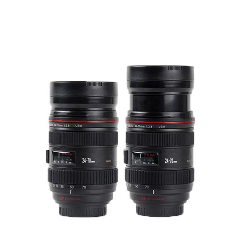 

Креативная чашка в виде объектива зеркальной камеры из нержавеющей стали: Кружка-личность унисекс для студентов, кофеманов, офиса и интернет-знаменитостей 301-400ml