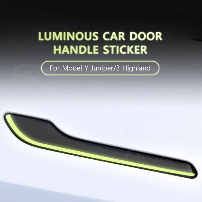 Carbon Fiber Door Handle Film for Tesla Model 3/Y