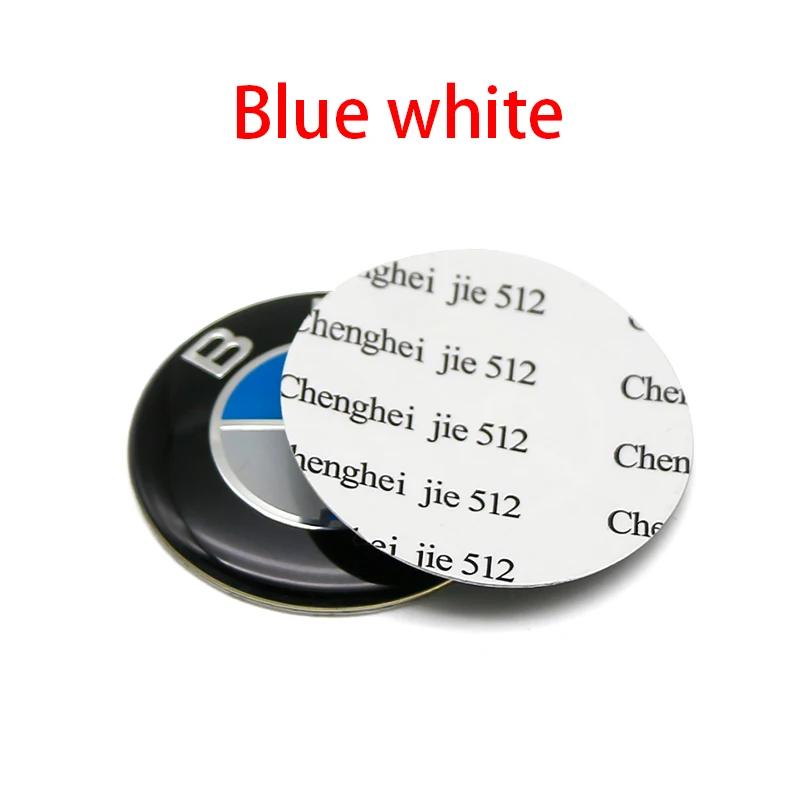

Auto Styling Logo Steering Wheel Center Badge Logo Sticker For BMW E90 E46 F10 F30 E87 F20 G20 E60 E39 E92 Interior Accessories 1PCS