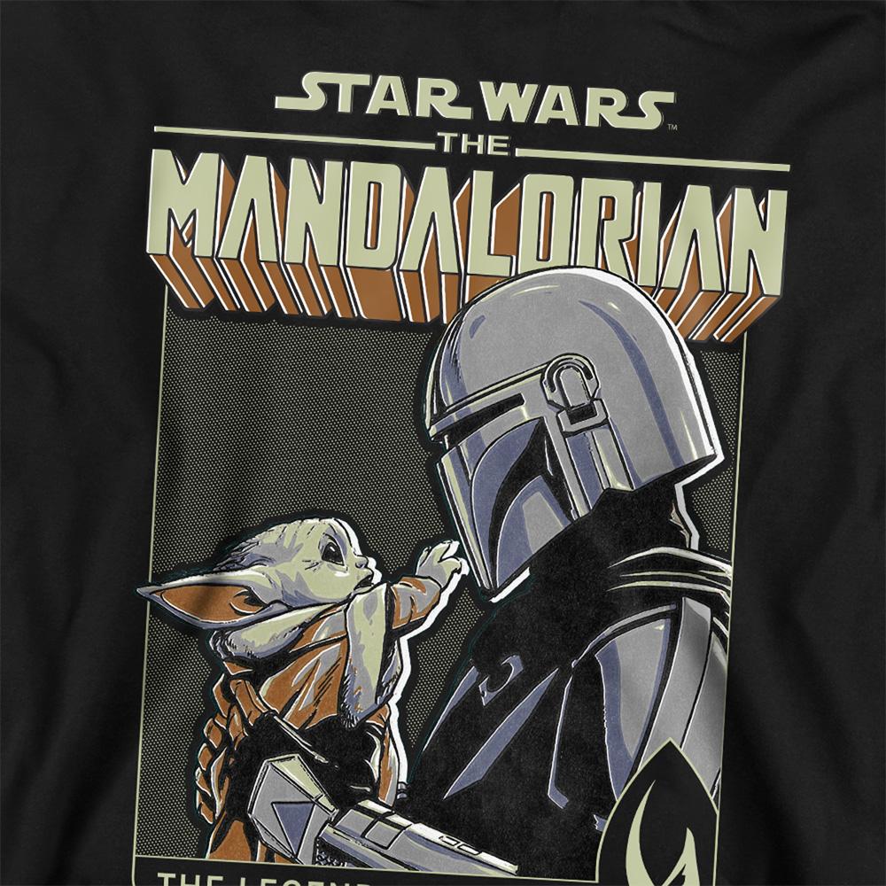 Star Wars The Mandalorian Kinder/Kinder Legende Geht Weiter Grogu Hoodie