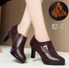 Fashion 7.5cm 9cm Heel Deep Mouth Women's Platform Pumps Women Shoes 2024 Fall Winter High Heels Shoes Ladies Office Party Shoes