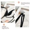Glasses Lightweight Oversized Frame for Women Men Teenagers for Everyday Use Cosplay Fashionable Photo Props