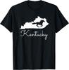Kentucky Horse Map State Shirt T-Shirt