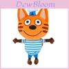 Classic Kid E Cats Plush Toy For Kids With Pp Cotton Filling For Collectors And Play