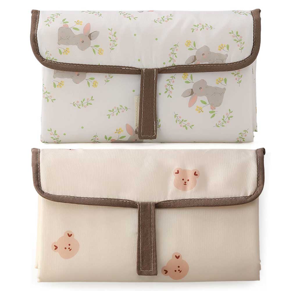 Foldable Portable Diaper Changing Pad Easy Wipe Clean Diaper Changer Mattress Compact & Lightweight for Newborn Girl & Boy