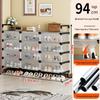 WEZHO Dustproof Multi-Layer Shoe Rack
