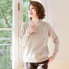 Women's Warm Long Sleeve Round Neck Knit Sweater