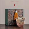 Retro Firewood Burning Ercai Cover Bowl Ceramic Teacup Tea Bowl Hover Cover Bowl Single Non-hot Kung Fu Tea Set Gift Box