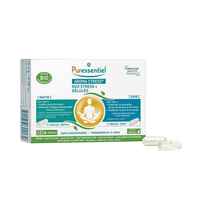 Puressentiel Aroma Stress Duo Stress+ 30 Gélules