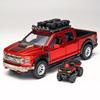 1/24 Scale Ford Raptor Pickup F-150 Alloy Car Model Simulation Off-Road Vehicle, Boy Gift, Sound and Light Children's Toy Ornaments