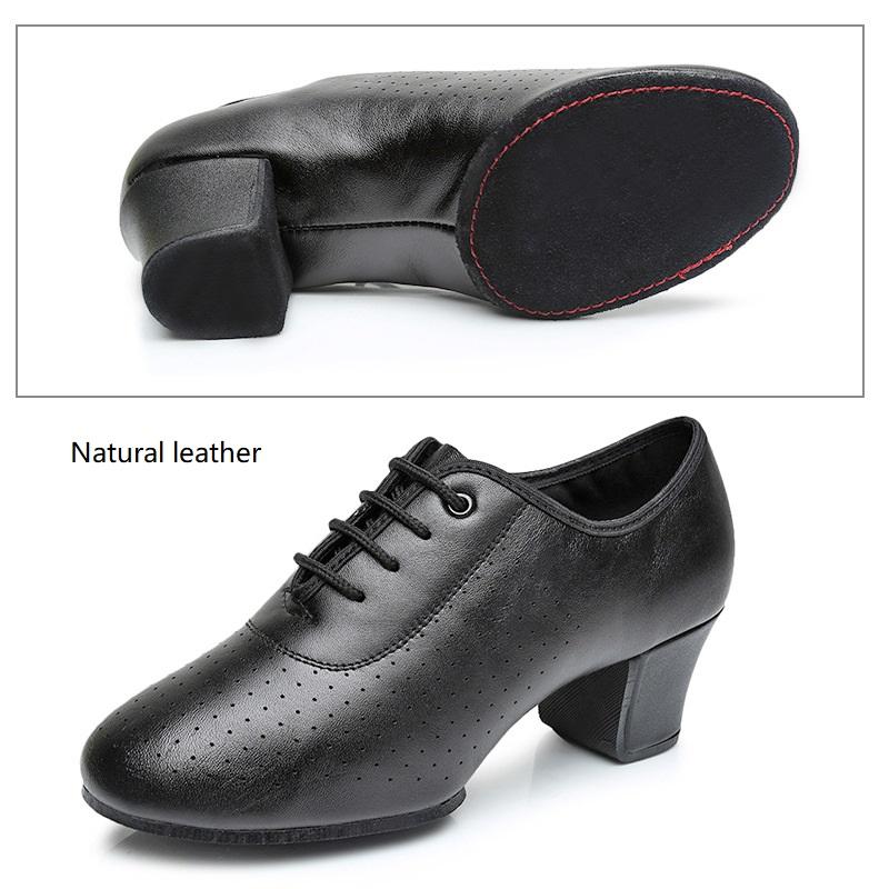 Sneakers Leather Shoes Men Women Latin Dance Shoes Professional practice Dance Shoes Precisely Bullfighting Jazz Dance Shoes