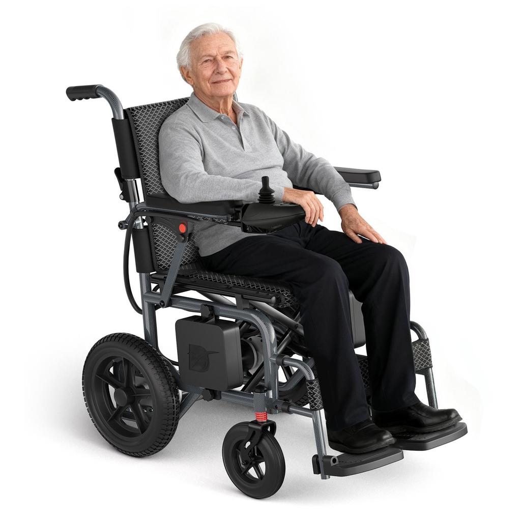 E-BYCCO DH01123 Elektrischer Mobilitätsroller für Senioren 360W Motor 10AH Batterie 17 Zoll Breiter Sitz Geräumiger Innenraum E-Mobilitätsfahrzeug Tägliche Outdoor-Reisen
