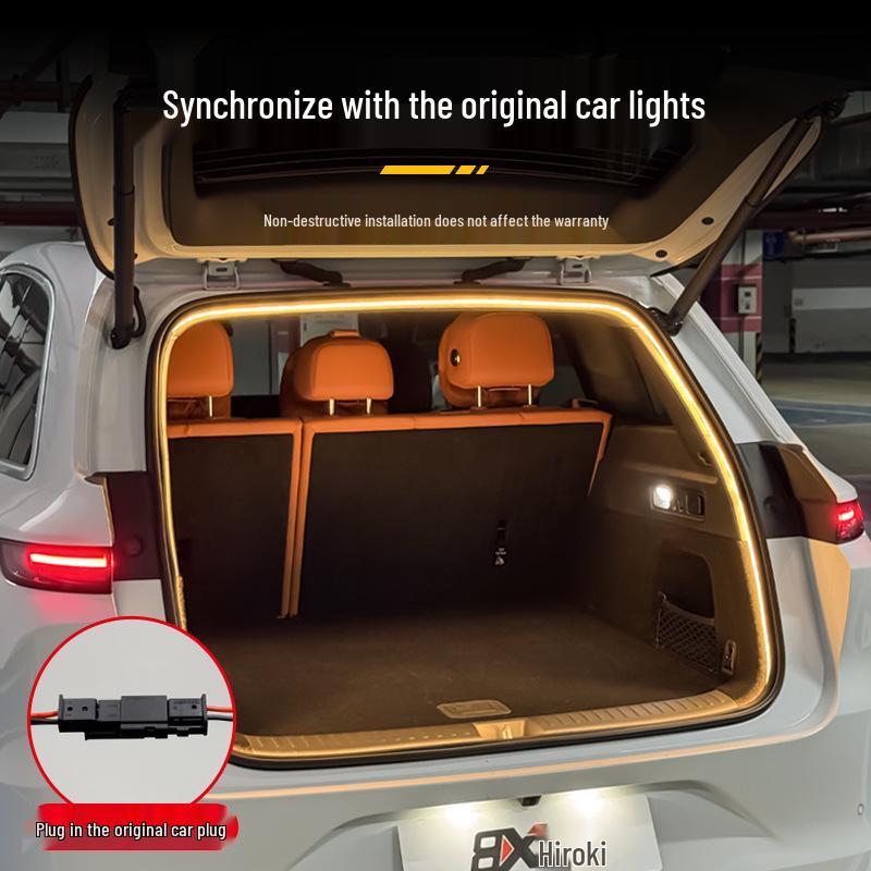 L6L7 Ideal Trunk Ambient Welcome Flowing Light - Non-Destructive L8L9 Car Plug Taillight MEGA/ONE