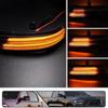 2Pcs Side Rearview Mirror LED Turn Signal Lights Car Accessories Sequential Dynamic Indicator Lamps For Dodge Ram 1500 2019-2024