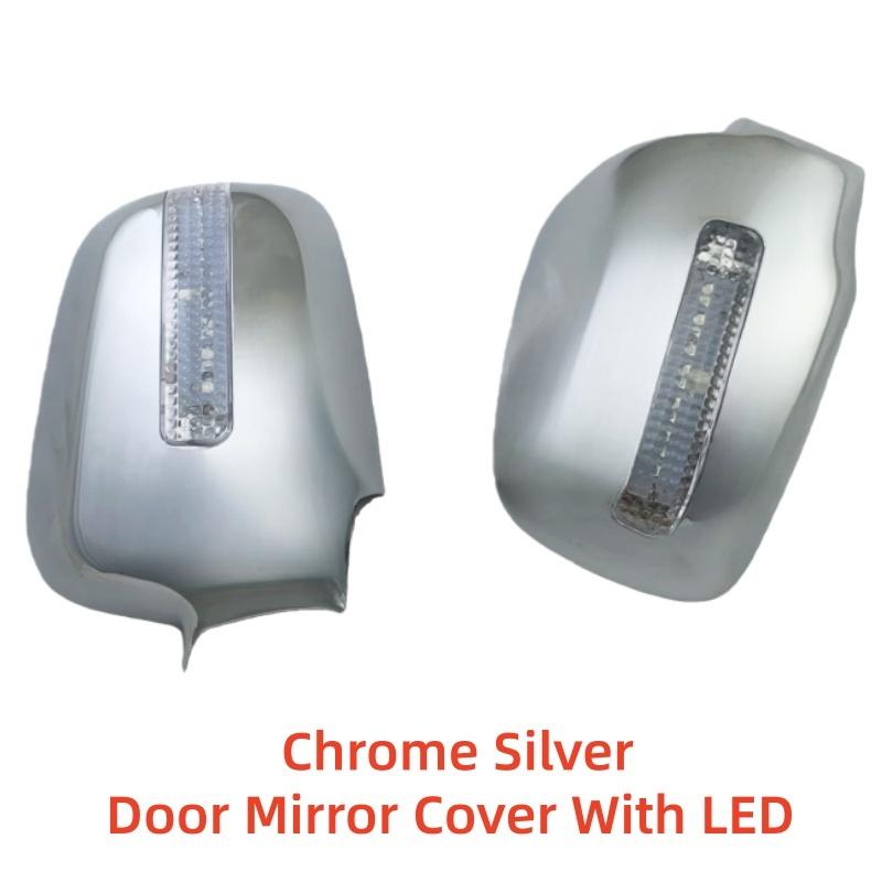 2 Stück Auto ABS Chrom Rückspiegel Zubehör Verchromte Verkleidung 2002 2003 2004 2005 2006 Für Honda CRV CR-V CR V Türspiegelabdeckung Mit LED