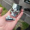 Car Stainless Steel Shifter Stick Knob Shifting Lever Handle Motorcycle Piston