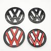 2025 Hot ABS 3D Car Front and Rear Badge Logo Cover Tape Is Suitable for Volkswagen Golf 5 GTI MK5 Modified accessories.Quick De