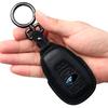 Tukellen Compatible with Subaru Leather Key Fob Cover with Keychain Fit For WRX Outback Ascent Forester Crosstrek Legacy Impreza Smart Remote,
