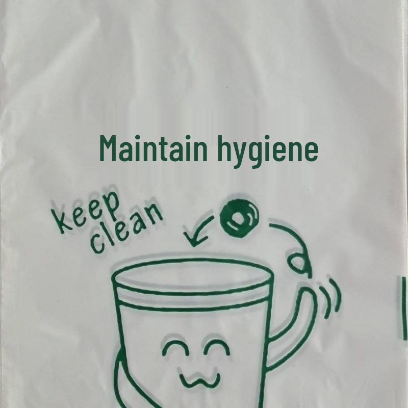 Hot-Selling Self-Adhesive Car Trash Bag for Students - Stick to Desks, Bathrooms, and Cars (White)