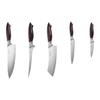 Kitchen Knife Set, 5 Piece High Carbon Stainless Steel Sharp Knife Set, Durable and Rust-Resistant, Professional Kitchen Cutlery with Ergonomic