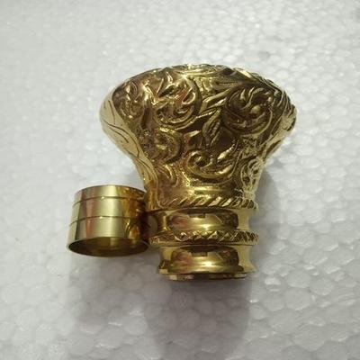 11 Cm Solid Brass Walking Handle Only for Walking Cane