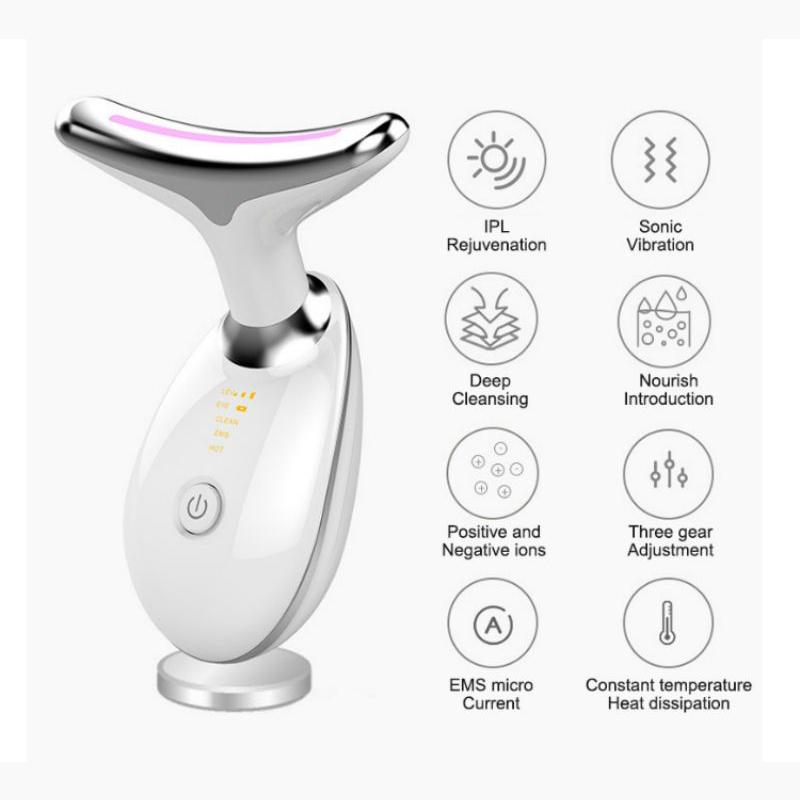 EMS Microcurrent Neck Face Massager Electric Neck Beauty Device Electric Wrinkle Remover Lifting Face Anti Wrinkle Remove Skin Cosmetology Equipment
