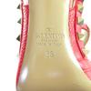 Great Valentino Garavani Pumps Rockstud Pointed Toe Red Leather Women 36 Used