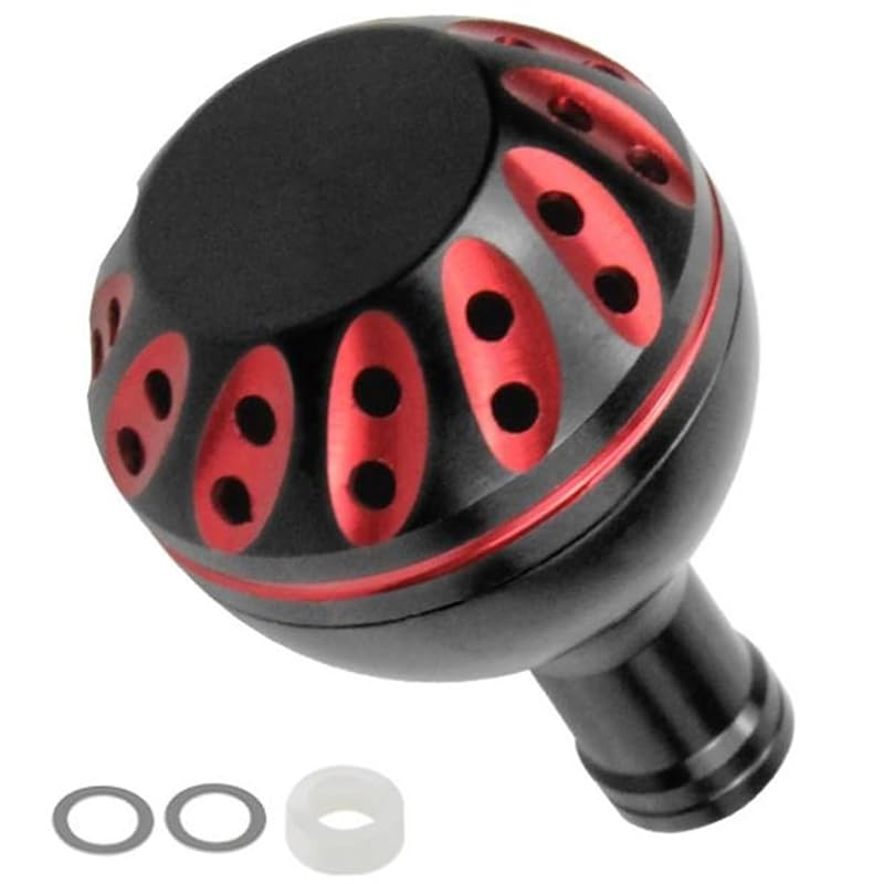 

[APAGAI] [Single item] Power handle knob aluminum round knob reel handle knob Shimano A Daiwa S spinning reel fishing General purpose 38mm circular