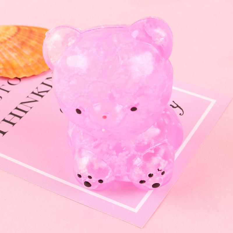 Tpr Bear Vent  Toy Decompression Artifact For Relieve Stress Slow Rebound Squeeze Ball Birthday