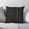 Federa per Cuscino Quadrata in Tessuto di Fango Etnico Africano Poliestere Lino Velluto Zip Creativa Decorativa Copricuscino da Letto