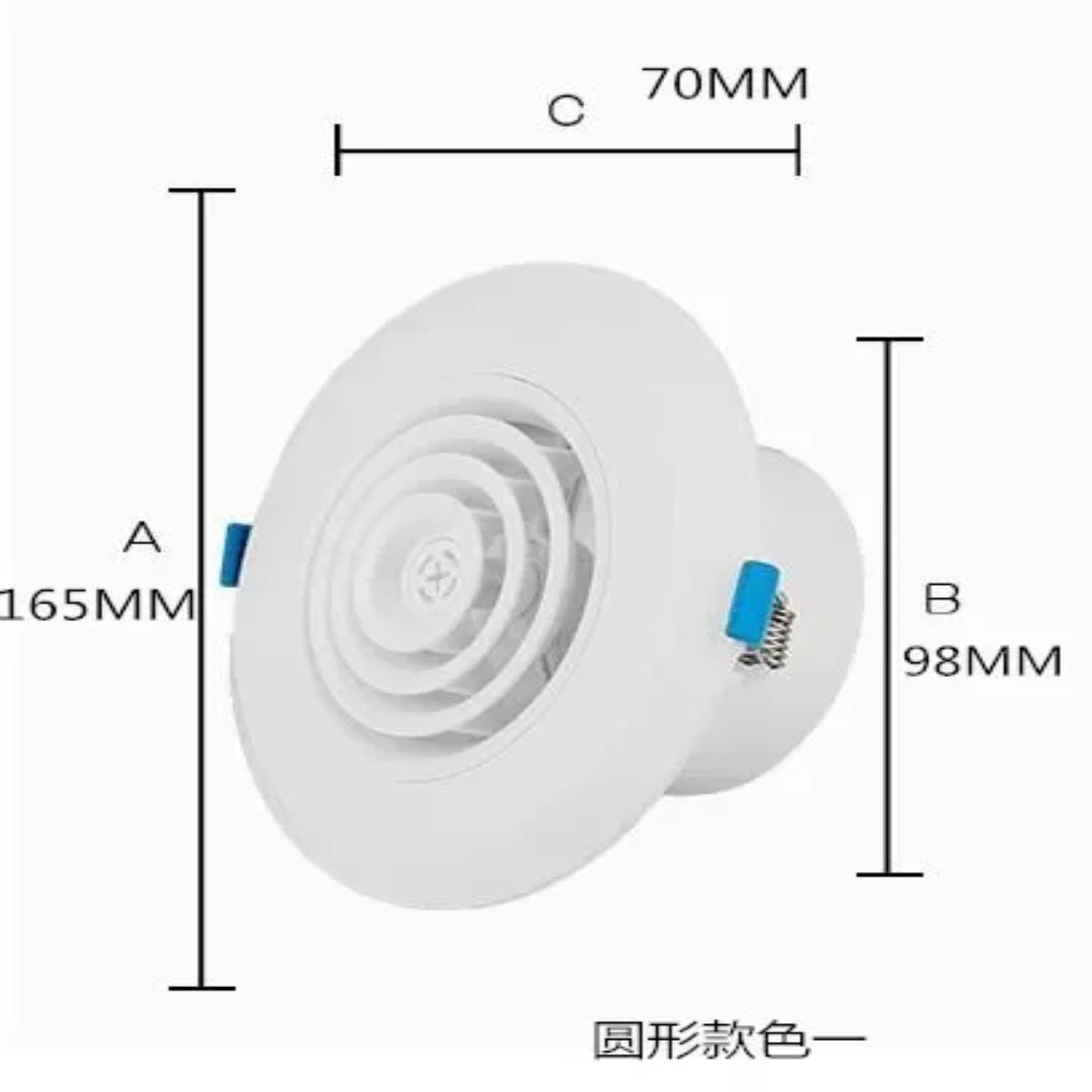 

Регулируемая жалюзи, вытяжной клапан, решетка 75-200 мм, круглый диффузор из АБС-пластика, вентиляционная крышка, внутренняя система приточного воздуха