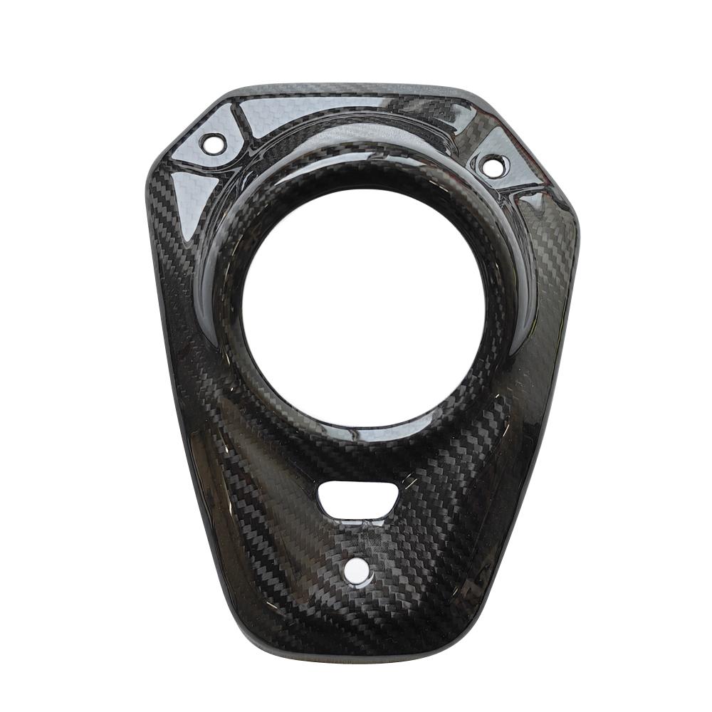 Carbon Fiber Motorcycle Tail Exhaust Pipe Muffler Heat Cover for Kawasaki Z900 2017-2026