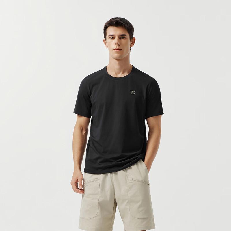 Tambor Men's Cotton-Feel Quick-Dry Short Sleeve Tee