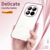 For Xiaomi Poco M8 Pro 5G/Redmi Note 15 Pro+ 5G (Global) Case Electroplating Frame Soft TPU Phone Cover