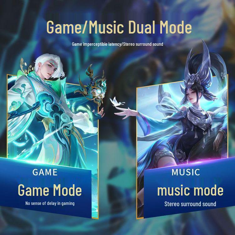 Cross-border TWS Bluetooth In-ear Noise Cancelling Earbuds with Ultra-long Battery Life for E-sports