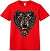 Wolf Head T Shirt Fierce Wild Animal Predator Gothic Graphic Tee Unisexs Unisexs