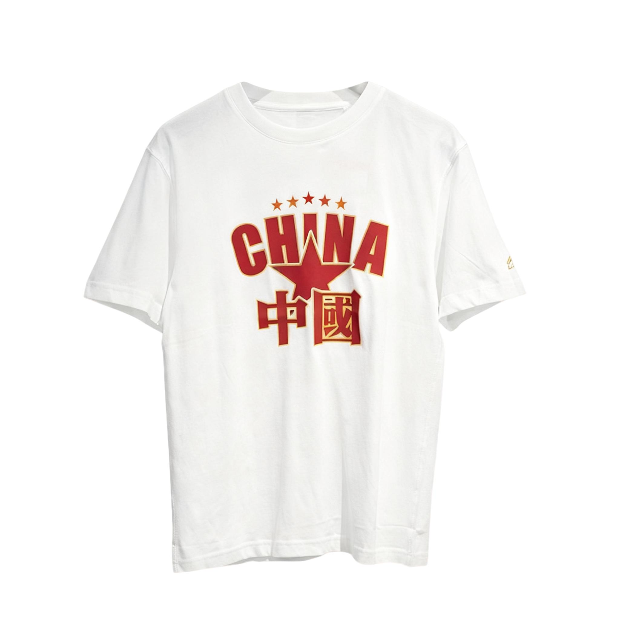 Li Ning Минималистичная спортивная футболка в китайском стиле, мужские топы AHSUC43-1 M