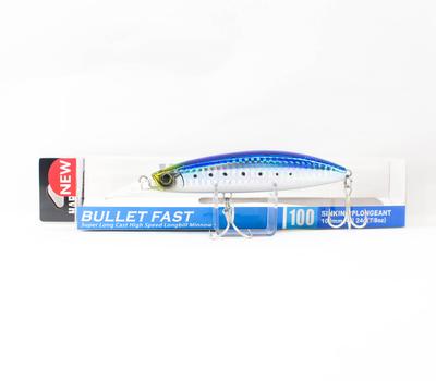 Yo Zuri Duel Hardcore Bullet Fast 100 mm skęstantis vobleris F1242-HIW (7406)