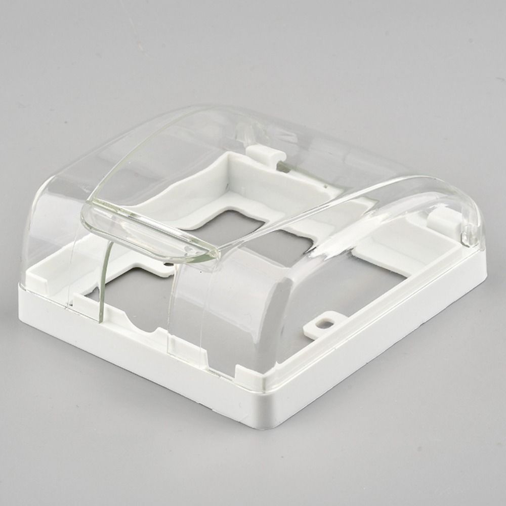Plastic Schakelaar Beschermkap Wandmontage Bescherming Socket Spatwaterdichte Doos Badkamer