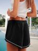 Women's Drawstring Elastic Waist Lounge Shorts Casual Beach Workout Shorts
