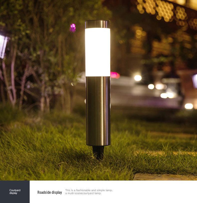 Waterproof LED Solar Courtyard Lawn Light for Outdoor Garden and Villa Decoration