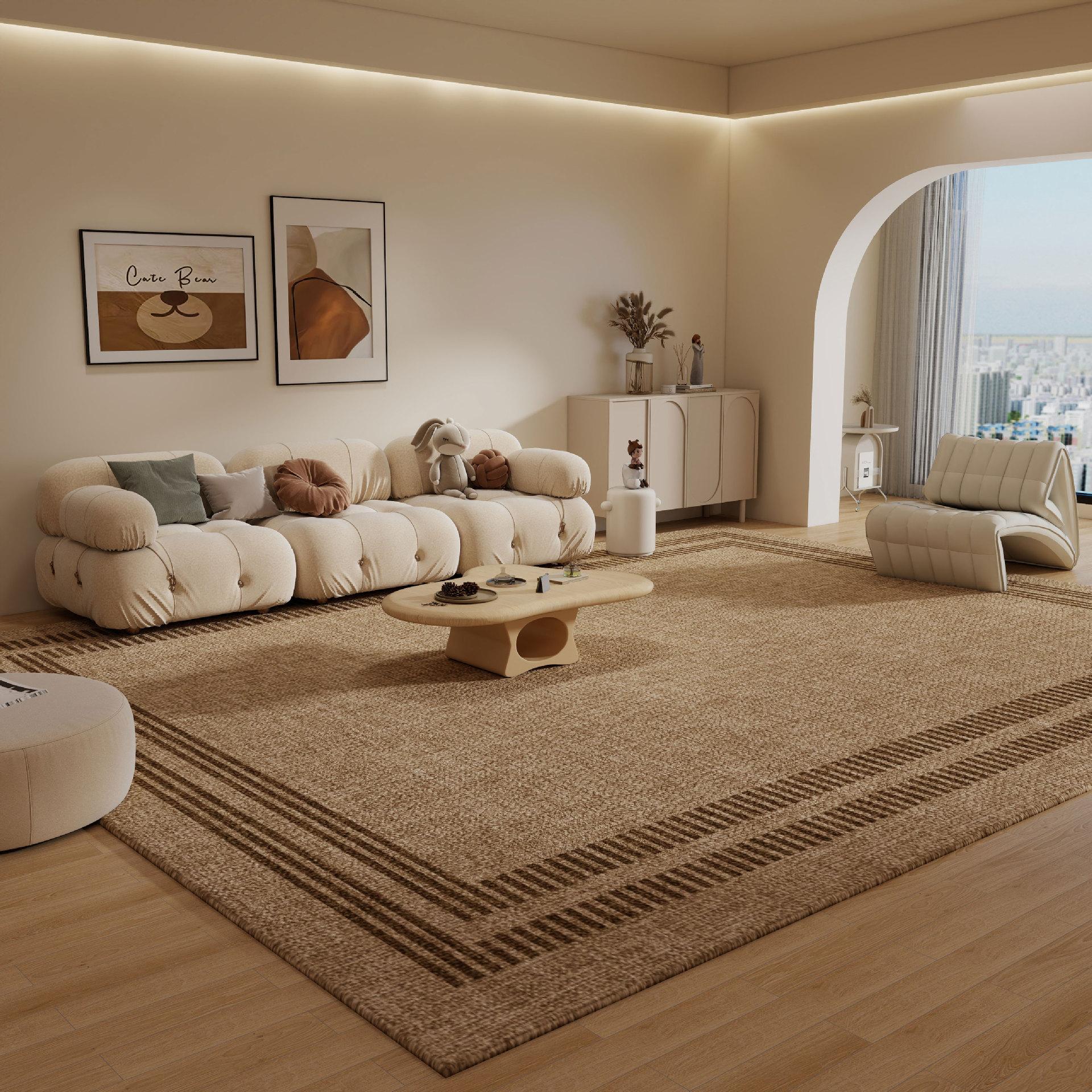 

Ковер для гостиной, ковер для дивана, ковер для журнального столика, простой износостойкий противоскользящий коврик для пола в прихожей 200 * 300cm