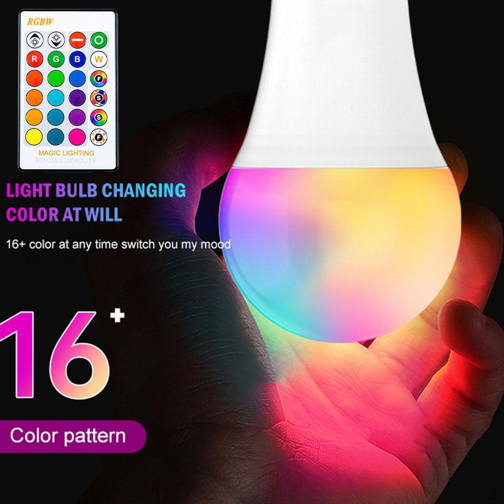 RGB Bulb with Control 50x90MM 3W