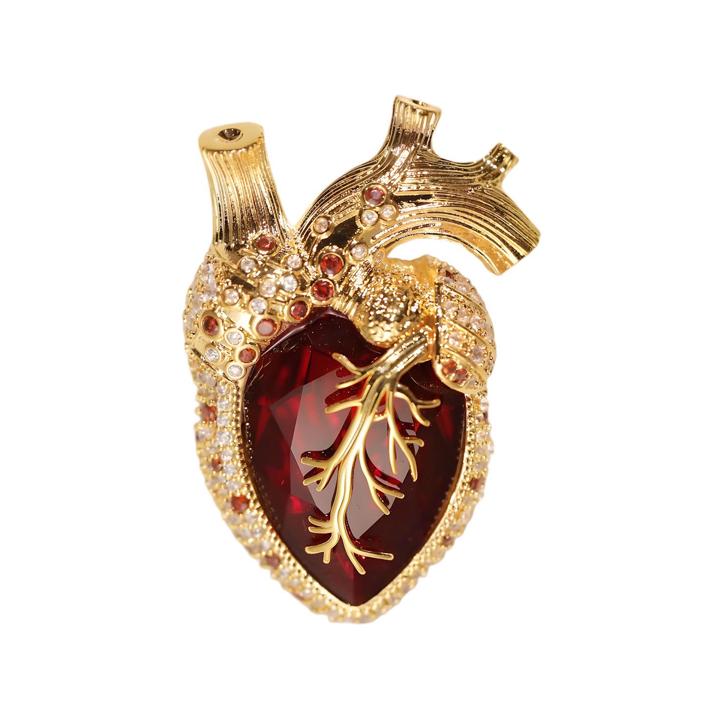Bo Xin Yun Original Heart Brooch: Exquisite Valentine s/Birthday Gift Corsage Pendant