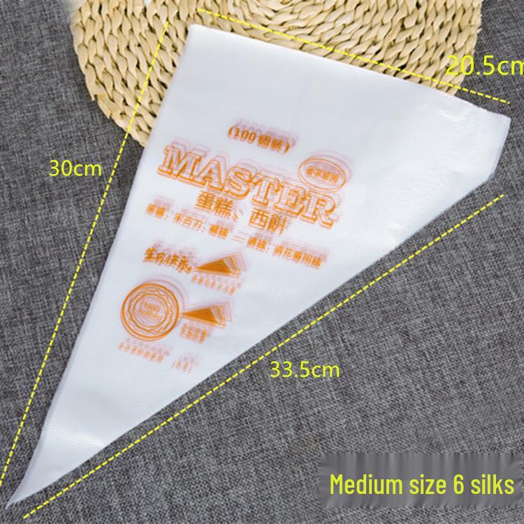 Thickened Explosion-Proof Disposable Pastry Piping Bag for Cakes